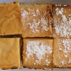 A picture of Lemongrass Flavoured Lemon Bars Recipe.