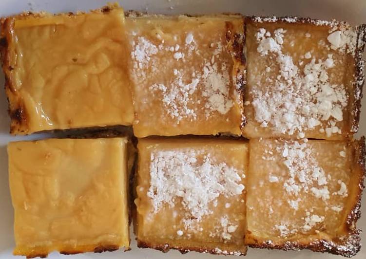 Recipe of Favorite Lemongrass Flavoured Lemon Bars Recipe