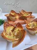 Matcha Egg Tart Roti Tawar