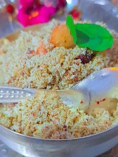 पंजीरी (Panjiri recipe in hindi) रेसिपी मुख्य फोटो