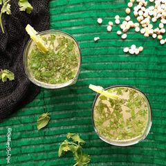 A picture of Sattu Drink / sharbet.