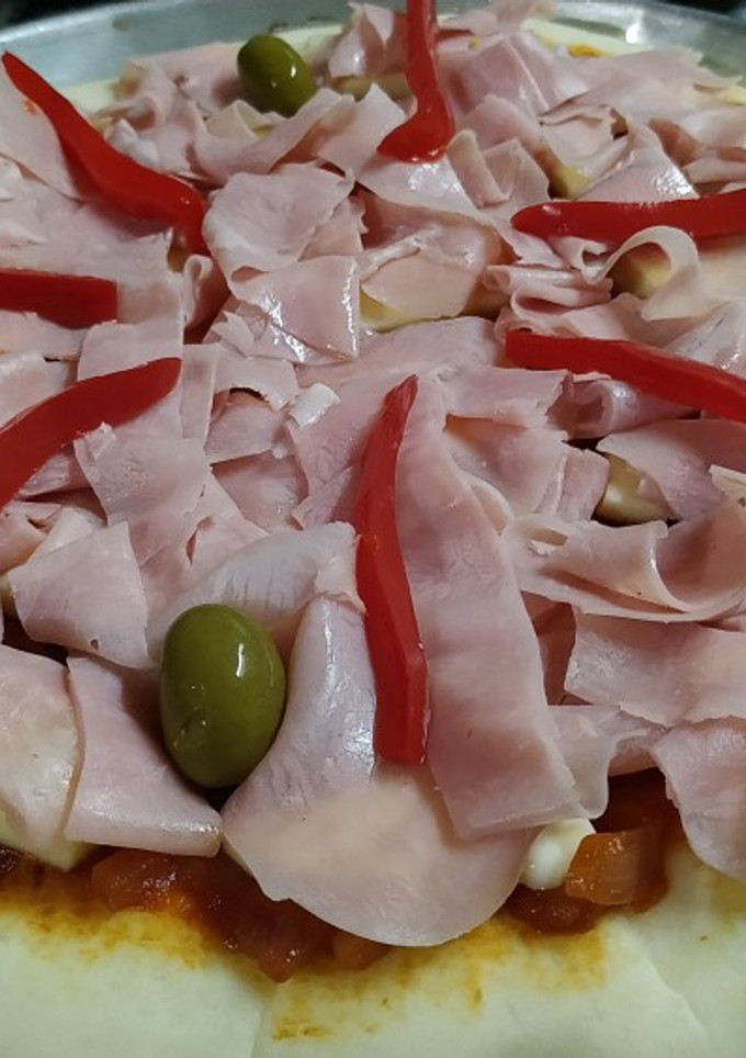 Una foto de Masa Casera Para Pizza👌🏻😍 Fácil