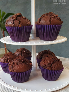 Una foto de Muffins chocolatosos 🍫🧁