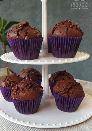 Una foto de Muffins chocolatosos 🍫🧁