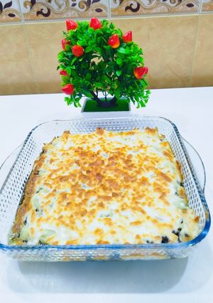 صورة لوصفة لحم مع بطاطس مسلوقه🥔