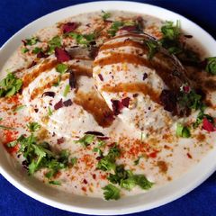 A picture of Oil free dahi vada.