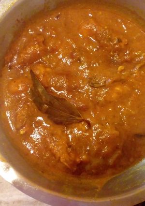 A picture of Prawn malai curry.