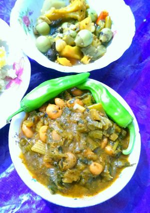 عکسی از دستور خورش کرفس با لوبیا چیتی 🍲🍛