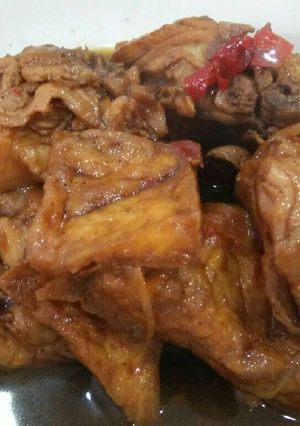 Foto resep Ayam dan tahu kecap #supersimple