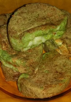 Foto resep Kue Buroncong Pandan #keto