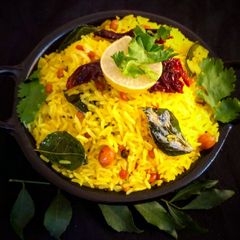 A picture of Lemon Rice.