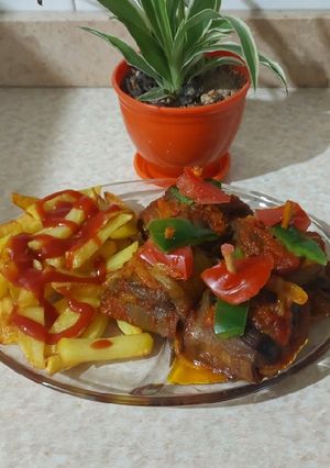 عکسی از دستور بقچه بادمجان