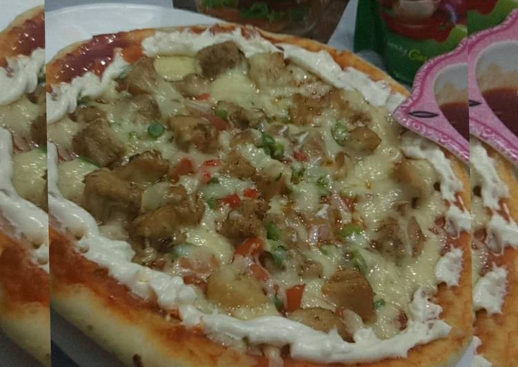 Malai botii pizza #eid special