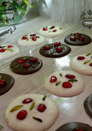 عکسی از دستور شکلات یلدایی