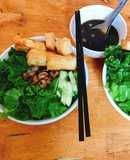 Bún nước tương đơn giản