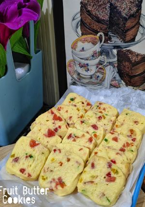 Foto resep Fruit Butter Cookies