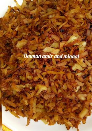 A picture of Coconut flakes.