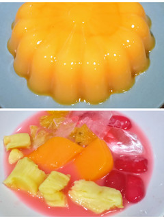 Foto resep Es puding mangga, campur