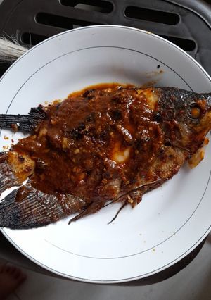 Foto resep Gurame bakar pedas manis guriiihh