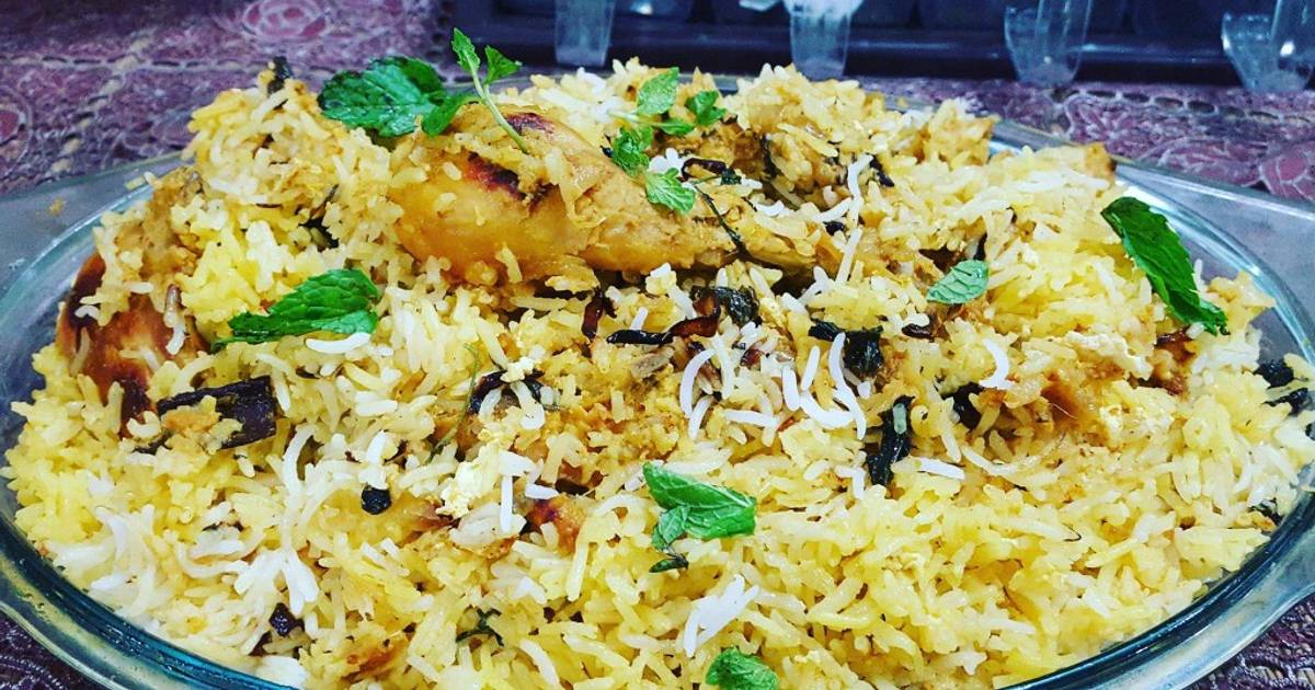 Awadhi Chicken Biryani Recipe By Debashri Chatterji Cookpad