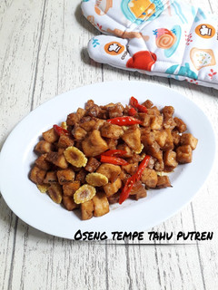 Foto resep Oseng tempe tahu putren
