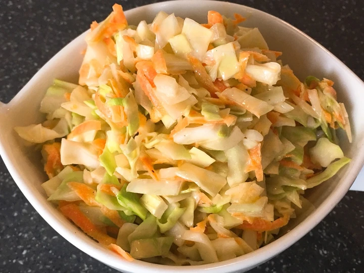 Cómo Hacer Coleslaw Ensalada de col o repollo  que Delicioso
