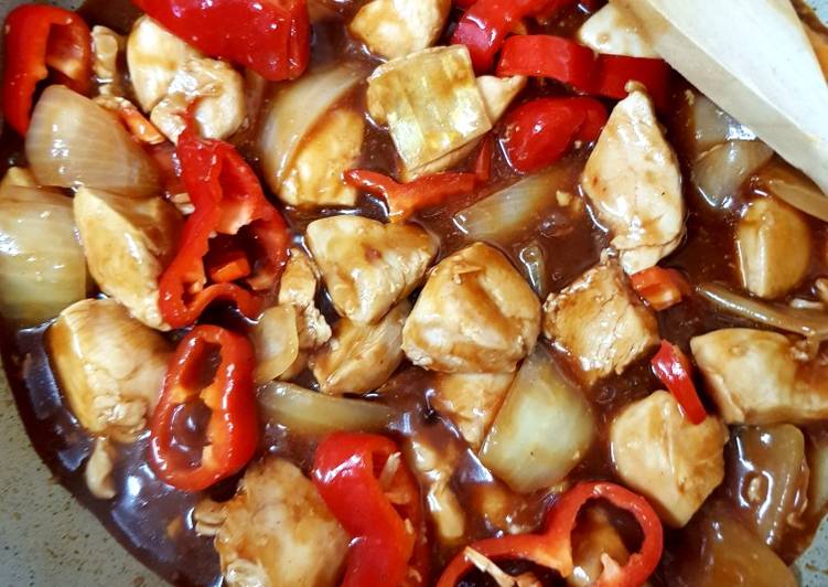 My BBQ Chicken & Homemade Quick BBQ Sauce 