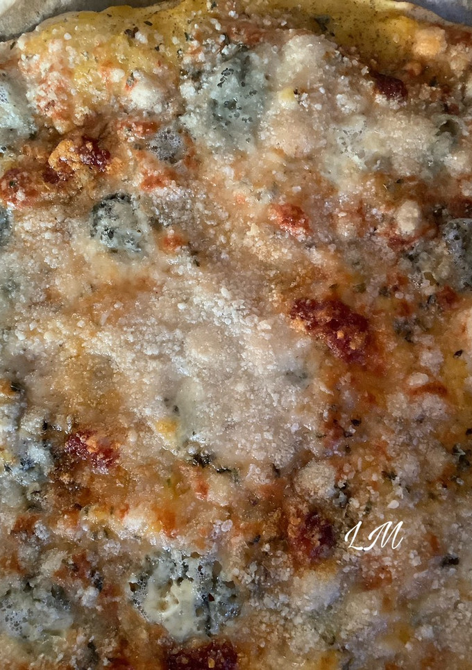 Una foto de Pizza de calabaza