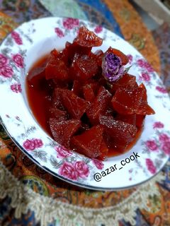عکسی از دستور مربا به