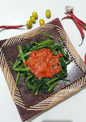 Foto resep Pelecing kangkung