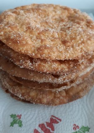 Una foto de Buñuelos de tortilla de harina, fáciles y económicos