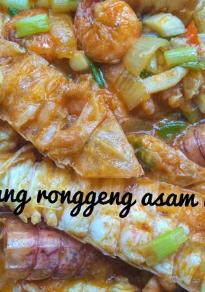 Foto resep Udang ronggeng asam manis pedas