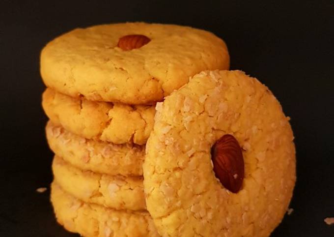 Almond Nestum Cookies