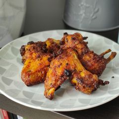 A picture of Air Fryer Chicken Wings.