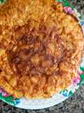 Tortilla de Papa, Cebolla y Ajo