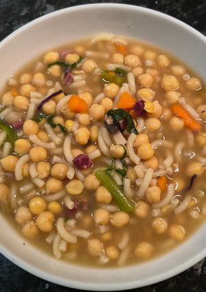 Una foto de Garbanzos de domingo