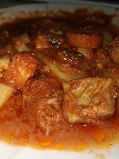 Una foto de Estofado de ternera con Patatas (Olla GM Alfa)
