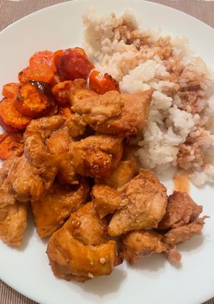 Una foto de Pollo marinado