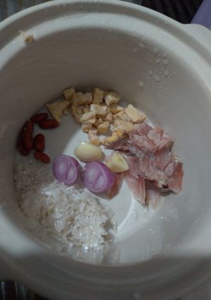 Foto resep MPASI 6bln Bubur Ikan Kembung (Slowcooker)