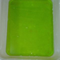 A picture of Banana jelly / Green Jelly.