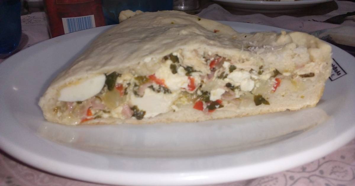 Calzones rellenos de verduras sale