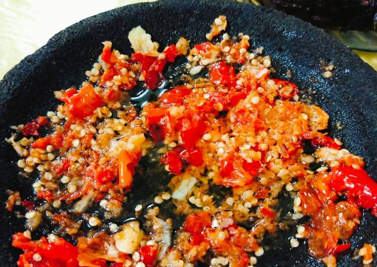 Resep Sambel dadak, Enak