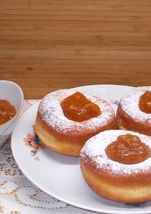 Habkönnyű fánk (szalagos avagy  pántlikás) recept fotója