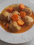 Caldo con pelotas