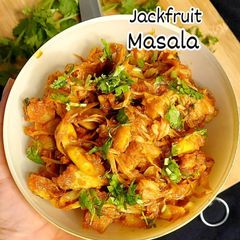 A picture of JackFruit Masala.