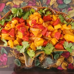 A picture of Potato Carrot sabji.