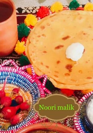A picture of Makai_ki_roti.   .