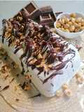 Coffee Semifreddo with Wafer Cookies