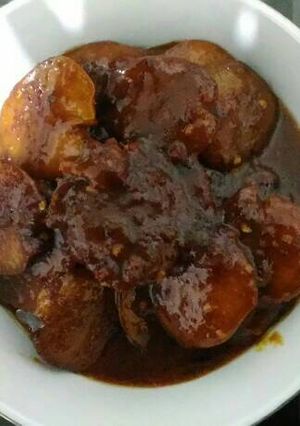 Foto resep Semur Jengkol Pedas Manis Andalanku😘😘😘
