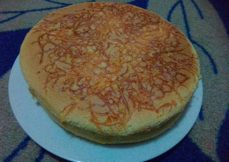 Cheddar Cheese Cake 'otang' antigagal